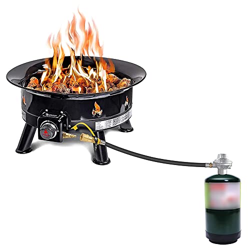 Hicello Low Pressure 1LB Propane Tank Gas Regulator Valve with 1/4'' Quick Connect Shut Off Valve and 30Inch Propane Hose for Outdoor Camper Grill Stove, Heater, Fireplace, Fire Pit