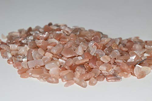 Nature's Enlightenment Sunstone Tumbled Crystal Chips 50g