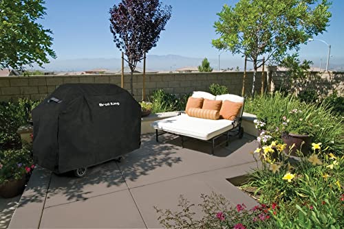 BroilKing 67487 Select Grill Cover, 58", Black