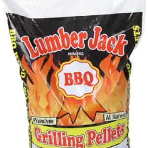 Lumber Jack 100 Percent Mesquite BBQ Grilling Pellets 20 LB Bag
