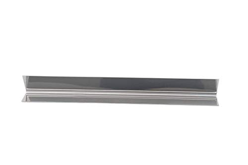 GasSaf 24.5 inch Flavorizer Bar Replacement for Weber 7539, 7540, Genesis 300 Series E-310, E-320, S-310, S-320, EP/CEP 310 & 320 (with Side Mounted Control Panels), 5-Pack Stainless Steel Flavor Bar