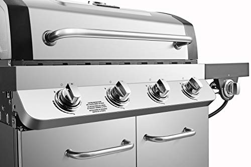 Dyna-Glo DGP483SSN-D Premier 4 Burner Natural Gas Grill, Stainless