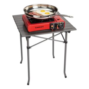 Cuisinart CGG-1050 Portable Butane Camping Stove with Carrying Case - 8,000 BTU Burner - Perfect for Camping and Tailgating