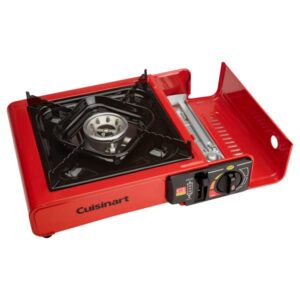 Cuisinart CGG-1050 Portable Butane Camping Stove with Carrying Case - 8,000 BTU Burner - Perfect for Camping and Tailgating