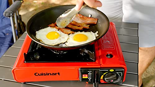 Cuisinart CGG-1050 Portable Butane Camping Stove with Carrying Case - 8,000 BTU Burner - Perfect for Camping and Tailgating