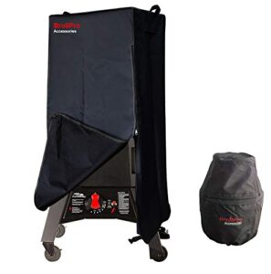 broilpro accessories smoker cover fits masterbuilt 20050716 thermotemp propane smoker including tank cover