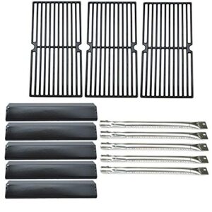 direct store parts kit dg139 replacement for brinkmann 810-2545-w gas grill burner,heat plate,cooking grid