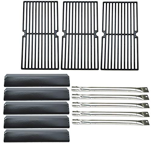 Direct Store Parts Kit DG139 Replacement for Brinkmann 810-2545-W Gas Grill Burner,Heat Plate,Cooking Grid