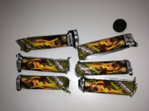 deezer quick flame charcoal 33 mm 6 roll (10tablet each)