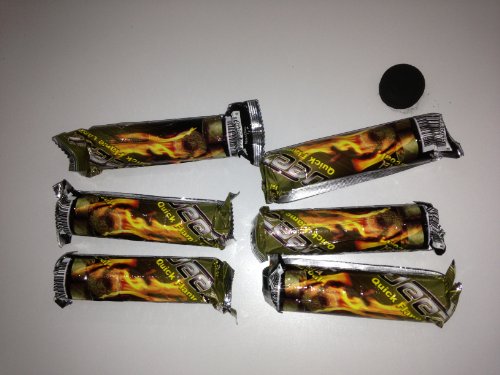 Deezer Quick Flame Charcoal 33 mm 6 Roll (10Tablet Each)