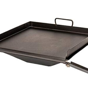 BBQ Hack Griddle Hack | Pancakes, Omelettes, Bacon, Stir Fry, Smash Burgers, and More On Your Pellet Grill | Griddle Insert Accessory (16.5" Deep X 17.25" Wide Griddle Hack)