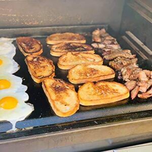 BBQ Hack Griddle Hack | Pancakes, Omelettes, Bacon, Stir Fry, Smash Burgers, and More On Your Pellet Grill | Griddle Insert Accessory (16.5" Deep X 17.25" Wide Griddle Hack)