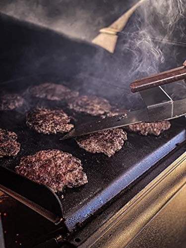 BBQ Hack Griddle Hack | Pancakes, Omelettes, Bacon, Stir Fry, Smash Burgers, and More On Your Pellet Grill | Griddle Insert Accessory (16.5" Deep X 17.25" Wide Griddle Hack)