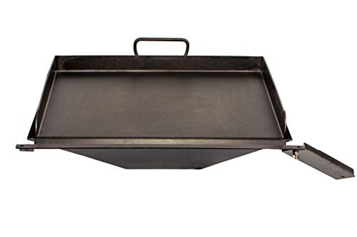 BBQ Hack Griddle Hack | Pancakes, Omelettes, Bacon, Stir Fry, Smash Burgers, and More On Your Pellet Grill | Griddle Insert Accessory (16.5" Deep X 17.25" Wide Griddle Hack)