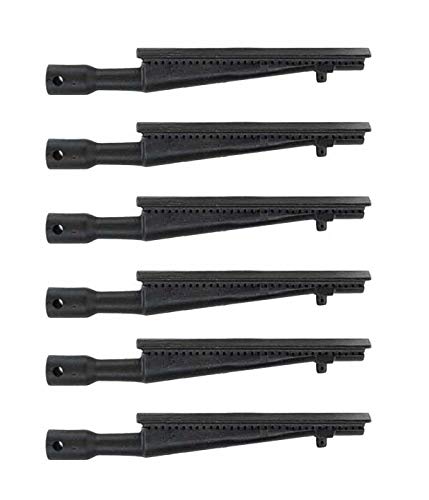 Grill Parts Gallery Replacement Cast Iron Burner for Select Brinkmann 810-2720-0, 810-4435-2, Nexgrill 720-0082-S-05, Gas Models, 6-Pack