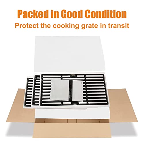 Hisencn Grill Kits for DynaGlo DGF510SBP, DGF510SSP, DGF510SSP-D, Heat Plate and Cooking Grid for Backyard BY13-101-001-13, GBC1460W, GBC1461W, GBC1462W, GBC1059WB, BH13-101-099-01, BH14-101-099-01