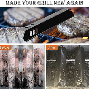 Hisencn Grill Kits for DynaGlo DGF510SBP, DGF510SSP, DGF510SSP-D, Heat Plate and Cooking Grid for Backyard BY13-101-001-13, GBC1460W, GBC1461W, GBC1462W, GBC1059WB, BH13-101-099-01, BH14-101-099-01