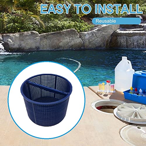 Pool Skimmer Basket Replacement Part for Hayward SPX1082CA & Aladdin B-152, fit Select Hayward Automatic Skimmers SP1082 SP1083 SP1084 1085 1086 SP1075 1075T 1076 1077 - Blue