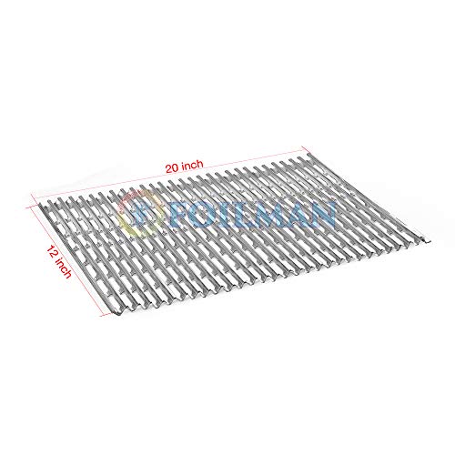 Clean Grill BBQ Disposable Aluminum Liners | 12 x 20 inch/Disposable Grill Grates - Pack Of 12