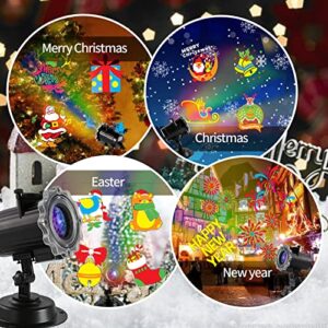 Christmas Projector Lights Holiday Lights Projector Outdoor Decorations Projector Hologram Christmas Holiday Garage Projector Lights Outdoor All Season Light Holiday Image Projector