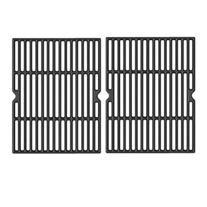 safbbcue cooking grates replacement for pit boss 700 series grills and traeger bbq07e.01 22 575 lil’ tex elite pellet grill grid -cast iron