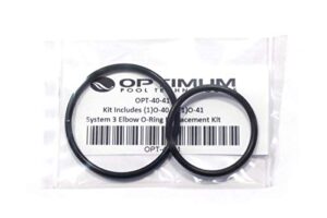 optimum pool technologies system 3 elbow o-ring/filter stand pipe o-ring replacements – set of 2
