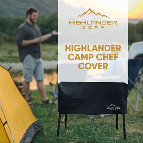 Highlander Heavy-Duty Patio Cover fits 2 Burner Camp Chef Stove