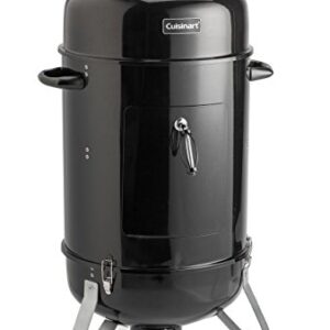 Cuisinart COS-118, Vertical Charcoal Smoker, 18" & KINGSFORD Heavy Duty Deluxe Charcoal Chimney Starter | BBQ Chimney Starter for Charcoal Grill and Barbecues