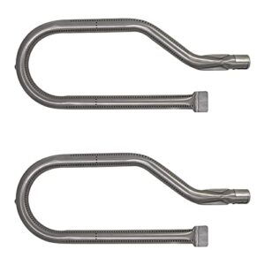 upstart components 2-pack bbq gas grill tube burner replacement parts for sterling forge 720-0016 – compatible barbeque stainless steel pipe burners