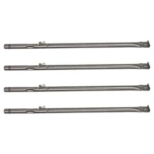 upstart components 4-pack bbq gas grill tube burner replacement parts for charbroil 463332718 – compatible barbeque stainless steel pipe burners