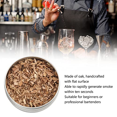 VGEBY 8PCS Smoking Wood Chips, Whiskey Wood Chips Cocktail Smoker Kit for Beginners Professional Bartenders