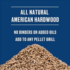 Kingsford 100% Natural Hickory Hardwood Blend Pellets - for All BBQ Grills & Smokers, 18 lbs