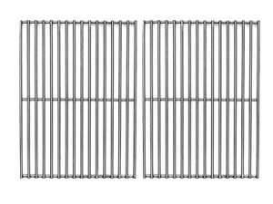 votenli s6666b (2-pack) 19″ stainless steel cooking grid grates for bakers and chefs st1017-012939, st1017-012939,brinkmann 810-8401-s, 810-8532-f, 810-8534-s,broil-mate, charmglow, gas grill