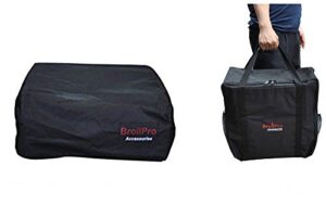 broilpro accessories 17 inch griddle carry bag and cover (fits blackstone 17″ grill griddle)
