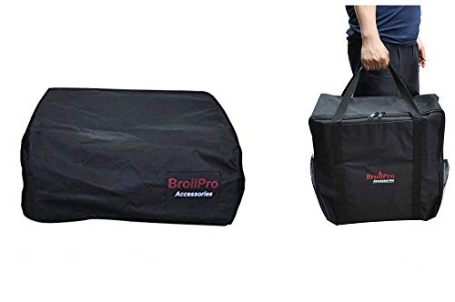 BroilPro Accessories 17 Inch Griddle Carry Bag and Cover (Fits Blackstone 17" Grill Griddle)