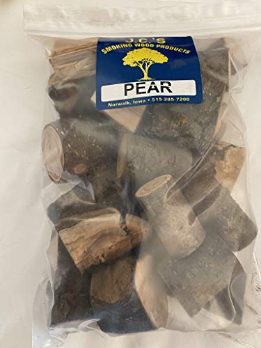 J.C.'s Smoking Wood Chunks - Gallon Sized Bag - Pear
