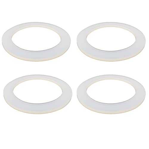 Spa Hot Tub Pump Heater Union Gasket/O Ring - 2.2'' ID 3'' OD'' Flat Gasket Works on Variety of Spas (4)