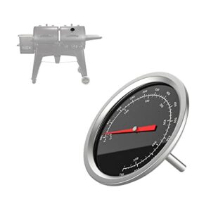 Accurate Grill Temperature Gauge for Pit Boss 77220 77425 Gas Smoker Grills, Pit Boss Memphis Ultimate Thermometer Pit Boss PB1230G Combo Grills Heat Indicator -Professional Replacement