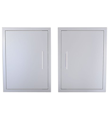 Sunstone BA-DV1724 Beveled Frame Vertical Single Access Door, 17" by 24"