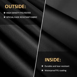tonhui Pizza Oven Cover for Big Horn, Portable Oven Cover for Outdoor Pizza Oven Heavy Duty Waterproof Oxford Fabric Weather Resistant, Pizza Oven Accessories