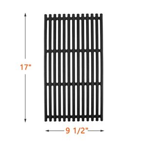 BQMAX 17 inch Grill Grates for Charbroil TRU-Infrared 4-Burner 463255020 463257520 463242715 463242716 463276016 466242715 466242716 466242815 466242816, G533-0009-W1