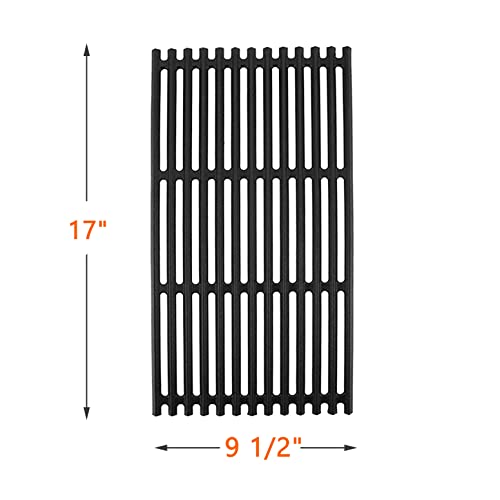 BQMAX 17 inch Grill Grates for Charbroil TRU-Infrared 4-Burner 463255020 463257520 463242715 463242716 463276016 466242715 466242716 466242815 466242816, G533-0009-W1
