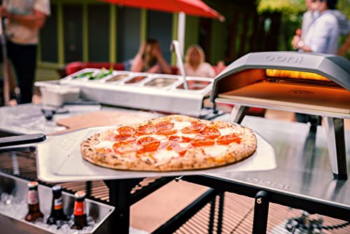 Ooni Koda 12 Gas Pizza Oven Bundle - Ooni Koda 12 Gas Pizza Oven + Ooni 12" Perforated Pizza Peel - Outdoor Pizza Oven with Perforated Pizza Peel Included for Authentic Stone Baked Pizzas