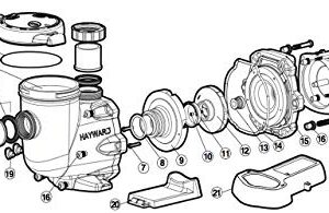 Tiki Island Pool Express Compatible with Hayward Tristar/EcoStar SPX3200UG SPX3200UG Union Gasket Replacement