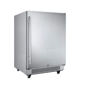 Avallon 5.5 Cu Ft 24" Outdoor Built-In Refrigerator - Right Hinge