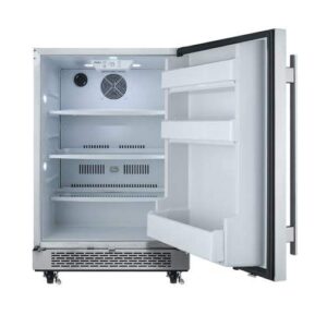 Avallon 5.5 Cu Ft 24" Outdoor Built-In Refrigerator - Right Hinge