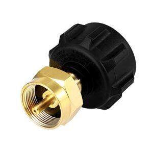 joywayus qcc1 regulator valve 1lb tank gas propane refill adapter outdoor bbq kit fits all 1 lb throwaway disposable cylinder