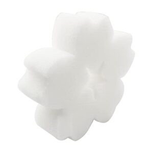 RLECS 4pcs Oil Absorbing Scum Sponge Cherry Blossom Oil Absorbent Sponge Swimming Pool Cleaning Sponge Scum Sponge Spa Sponge Hot Tubs Spa Filters