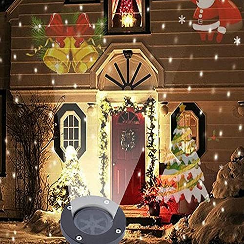 Aipande Blizzard Snow Projection Lamp, Christmas Projection Lamp, Halloween, New Year, Birthday Projection Lamp, 13 Card Projection Lamp