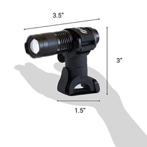 Life Mounts - LED Barbecue Grill Light - Safely Cook After the Sun Goes Down - Universal Flex Mount Light - All-Weather Durability - Fits Almost All Grills